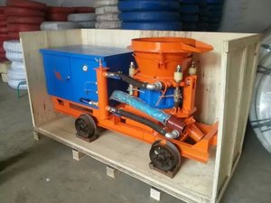 Machine de projection de <span class=keywords><strong>béton</strong></span> à haute efficacité, machine de projection de <span class=keywords><strong>béton</strong></span> sec/humide à double usage pour l'architecture - Product Image 5