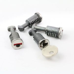 लिंक-छत रैक लॉक कोर कुंजी के साथ जस्ता मिश्र धातु लॉक सिलेंडर - Product Image 1