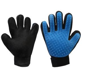 Accesorios para mascotas Herramienta de masaje para mascotas Removedor de pelo Deshedding <span class=keywords><strong>Dog</strong></span> Cat Hair Grooming Guantes - Product Image 1