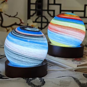 <span class=keywords><strong>Lampe</strong></span> <span class=keywords><strong>de</strong></span> <span class=keywords><strong>chevet</strong></span> USB boule <span class=keywords><strong>de</strong></span> cristal système solaire 3D avec veilleuse LED Galaxy Light Base en bois pour chambre veilleuse <span class=keywords><strong>de</strong></span> décembre - Product Image 1