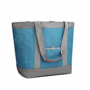 High Quality Reusable Large Insulated <b>Cooler</b> Bag Thermal Foam Oxford <b>Material</b> Custom Logo Wholesale Fashion Style All Seasons - Product Image 4
