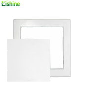 Panneau d'accès carré moderne en plastique ABS, ignifuge, auto-adhésif, sans perçage, durable, installation facile, taille personnalisée pour entrepôt