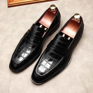 Zapatos de Cuero Formales de Negocios para Hombre, de Lujo, con Punta Cuadrada, que Aumentan la Estatura, de Otoño, Hechos a Mano con Piel de Vacuno de Alta Calidad, Casuales - Product Image 6