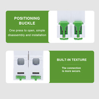 Disjoncteur miniature sur rail DIN TISI CE Standard 230V 6kA 1P 2P 1P+N 3P AC 6A 10A 20A 16A 32A 40A 63A pour usage domestique