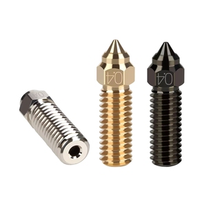 Boquilla de Aleación de Cobre con Recubrimiento de Níquel y Acero Endurecido de Alta Velocidad para Impresoras 3D K1, K1 MAX, Ender y CR10 - Product Image 1