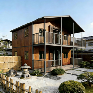 Maison conteneur extensible à double aile 20ft 40ft, maison préfabriquée modulaire pliable, espace <span class=keywords><strong>3X</strong></span> plus spacieux, panneau sandwich <span class=keywords><strong>en</strong></span> acier, assemblage rapide - Product Image 3