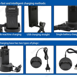 Baofeng BFLF-N7 3 Watt 400-470MHz Handheld <b>Walkie</b>-<b>Talkie</b> Black 16 Channel Baofeng UHF IPX-1 Long Analog Mobile Radio - Product Image 5