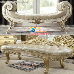 Sillón Chaise Longue de Diseño Moderno Estilo Francés, Madera de Teca Hecha a Mano, Tamaño Personalizado, Color Personalizado, Decoración para el Hogar en Oferta - Product Image 4