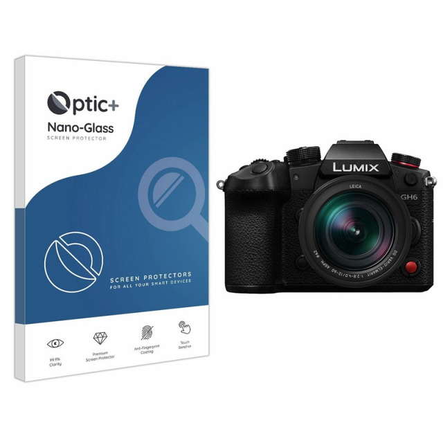 New Original Optic+ Nano Glass Screen Protector for Lumix DC-GH6 PLC Controller