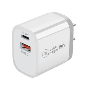PD 18W Charge Rapide Usb C Chargeur pour iphone 12 Mini <span class=keywords><strong>Pro</strong></span> MAX 11 XS XR <span class=keywords><strong>X</strong></span> 8 Plus Double Charge Rapide 3.0 pour iPad air 4 <span class=keywords><strong>2021</strong></span> - Product Image 3