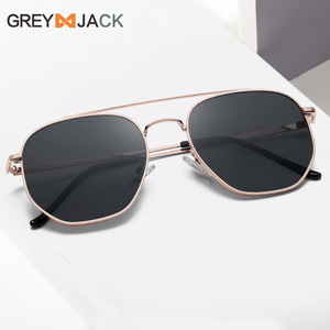 Lunettes de soleil aviateur pour homme Grey Jack, monture métallique, UV400, polarisées, pour la conduite et la pêche, type 3, pare-soleil - Product Image 5