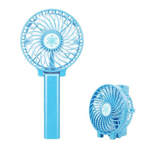 Ventilador de mano F05, superrefrigeración, silencioso, sin escobillas, 3 velocidades, ajustable, portátil, recargable, Mini ventilador de mesa de escritorio Usb de escritorio - Product Image 3
