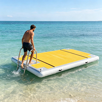 Ponton gonflable sur mesure de qualité supérieure, fabriqué en PVC durable, pour usage hôtelier et touristique, série DT, 5 à 10 passagers
