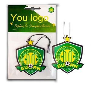 Désodorisant de voiture en papier OEM populaire, économique, personnalisable avec logo de dessin animé et parfum au choix - Product Image 3