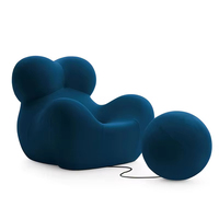 Style moderne à la mode enfant et mère chaise boule chaise personnalité tissu en fibre de verre chaise en forme spéciale canapé paresseux