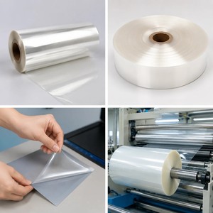 SENTRUI Fábrica OEM/ODM <span class=keywords><strong>Película</strong></span> de Desprendimiento Brillante BOPET de Ancho Personalizado hasta 2500mm - Product Image 2