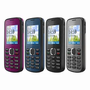 Для C1 C1-02 мобильных телефонов 1,8 "разблокирована GSM FM радио Поддержка английская клавиатура для мобильного телефона