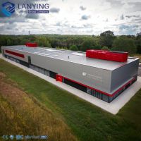 Edificio de Almacén de Estructura de Acero Prefabricado de Alta Resistencia para Proyectos en Campo en Argentina con Viga H Duradera Certificada por AISC