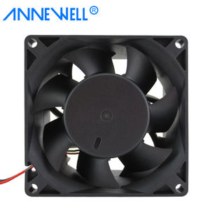 พัดลมระบายความร้อนแบบแกน DC 24V OEM รุ่น 8038 พร้อมลูกปืน  ใช้งานได้ยาวนาน ป้องกันการสั่นสะเทือน สำหรับสถานีกักเก็บพลังงานไฟฟ้าแรงสูง - Product Image 2