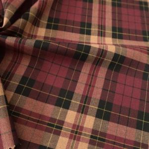 पॉलिएस्टर विस्कोज़ स्ट्रेटटन चेक प्लेड कपड़े के लिए घरेलू वस्त्र खिलौने बैग जैकेट सूट-लड़कों की लड़कियों - Product Image 6