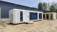 Maison Modulaire Conteneurisée Extensible et Résistante aux Intempéries, Aérée, avec Mobilier Préinstallé, Unité Préfabriquée pour Zones Scéniques