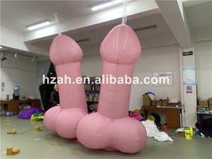 Decorazione per Festa dell'Ultimo Sera, Modello di Pene Rosa Gonfiabile, Palloncino a Forma di Pene Sexy per Pubblicità in Discoteca - Product Image 6