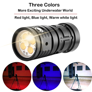 Đèn lặn dưới nước 2025 MỚI chống nước, pin sạc 21700, 500 lumen, dùng được đến 100M - Product Image 4