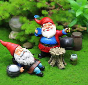 חם מכירה גמדים גן גנום גינה גנום פסלים קישוטי חצר למרפסת חיצונית - Product Image 1