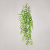 Fougère artificielle en plastique à suspendre pour décoration de bureau, mariage, maison – Plantes artificielles, fausse fougère