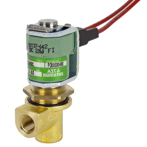 Válvulas Solenoides Serie ASCO <span class=keywords><strong>088</strong></span>, Material del Cuerpo PA, Función de 3 Vías, Voltaje 12DC 24VAC, 0.012CV, IP65/IP66/IP67, Puerto NPTF - Product Image 5