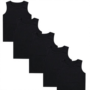 เสื้อกล้ามชาย OEM ผ้าฝ้ายยืดหยุ่น 100% ระบายอากาศได้ดี สีพื้น เรียบง่าย สวมใส่สบาย เหมาะสำหรับใส่ในชีวิตประจำวัน ออกกำลังกาย หรือเป็นเสื้อซับใน - Product Image 2