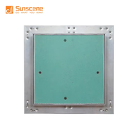 Panneau d'accès en aluminium pour plafond en aluminium/gypse