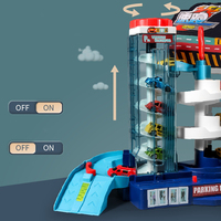 Dinosaure enroulement route Rail parking jouets parking ensemble Kits ferroviaires vitesse rapide fente jouets enfants jouet interactif jouant