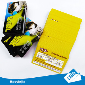 Personalizado CR80 de plástico de papel de <span class=keywords><strong>prepago</strong></span> <span class=keywords><strong>tarjeta</strong></span> de rascar para teléfonos móviles - Product Image 6