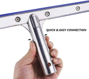 <span class=keywords><strong>Brosse</strong></span> à récurer pour <span class=keywords><strong>piscine</strong></span> en acier inoxydable BN 18 \ "avec poignée en aluminium outil et accessoire de nettoyage de <span class=keywords><strong>piscine</strong></span> - Product Image 3