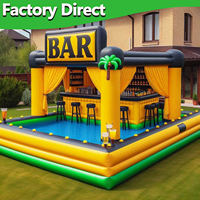 Barre gonflable de piscine de Lilytoys barre gonflable de piscine d'explosion de maison de pub pour la partie