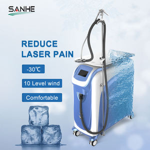 Appareil de refroidissement cutané à air froid professionnel -30°C 1500W Cryo 6, système de soulagement de la douleur pour traitement au laser, élimination des tatouages, salon - Product Image 1
