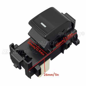 1X Interruptor de Control de Elevavidrios LED para el Lado del Pasajero, para Toyota RAV4/Camry/Corolla/Auris, Accesorios para Automóviles - Product Image 3