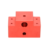 Bloc de boîtier de cartouche hydraulique 40mm 42mm 45mm, base d'axe 48mm, support de fixation de moteur DC, pièces de rechange en métal usiné pour tour