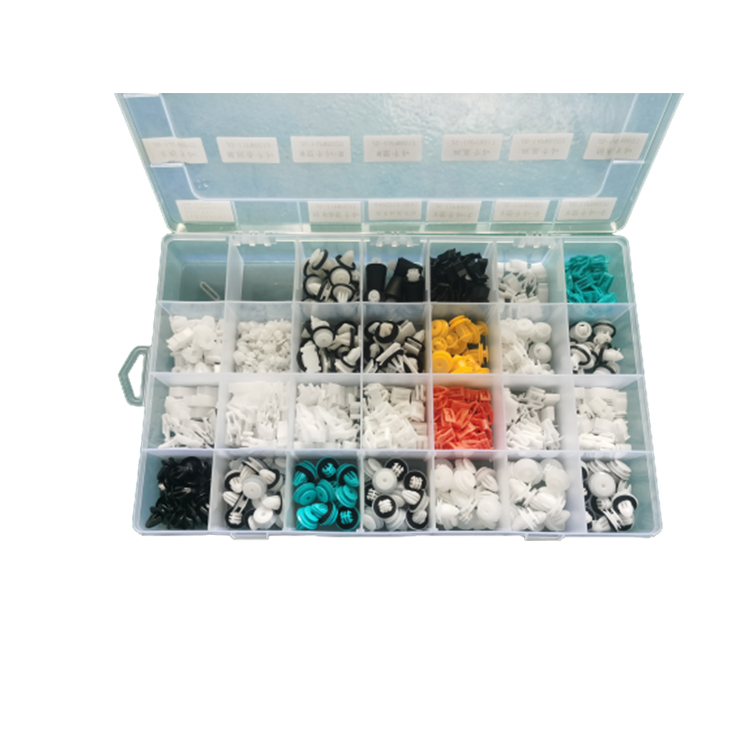 Заводское производство, различные цветные пластиковые пряжки, автомобильные крепежные зажимы