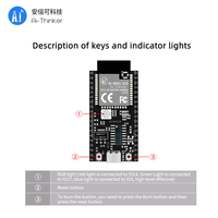 Ai-Thinker NEW Ai-WB2-32S-Kit Berbasis Chip BL602 Modul WiFi+ 5.0 Papan Pengembangan /PCB Antena Antarmuka Tipe-C