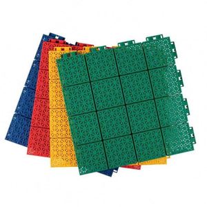 Suelo Suspendido para Interiores/Exteriores para Jardín de Infantes, Cancha de Baloncesto, Baño, Ducha, Tapete Antideslizante Encastrable Elevado 3G - Product Image 1