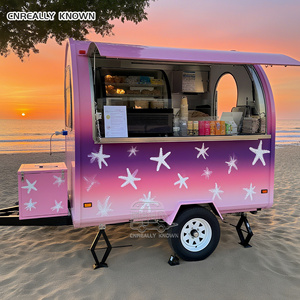 OEM Custom Made Small USA Standard Concession Fast Trucks Mobile Food Trailer For Sale - Product Image 3