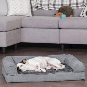 Cama Ortopédica de Espuma Viscoelástica para Perros, con Funda Desmontable y Lavable de Gamuza Afelpada, Soporte Completo para Perros y Gatos Medianos y Grandes - Product Image 4