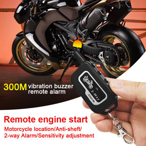 新款12v摩托车双向报警系统防转向振动报警无钥匙遥控发动机启动双向报警系统 - Product Image 4