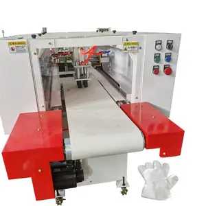 Fabrika gıda sınıfı HDPE LDPE PP OPP eldiven delik yapma makinesi ile delik makinesi
