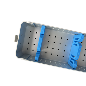 FY Handmatige Laparoscopische Desinfectiebox Aluminium Sterilisatiebak ISO Gecertificeerd Klasse I 270*84*42mm voor Ziekenhuisgebruik - Product Image 5