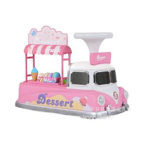 รถบรรทุกขนมหวานแบบเลื่อนได้สำหรับเด็กวัยหัดเดิน 0-3 ปี ของเล่นเสริมพัฒนาการขนาดเล็กพร้อมชุดของเล่นไอศกรีม วัสดุ ABS - Product Image 1