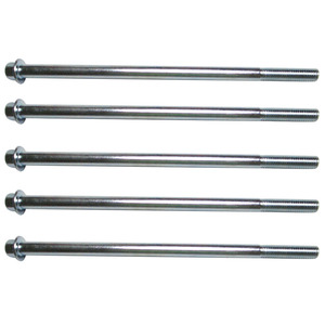 Tornillo largo M8*175 para generador de gasolina de 1kW-10kW, perno de soporte de tapa trasera con brida hexagonal, accesorios para piezas de generador - Product Image 1