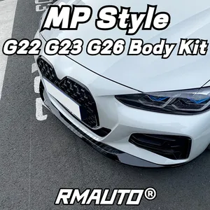 ชุดแต่งสปอยเลอร์กันชนหน้าทรง MP รุ่น G22 G23 G26 สำหรับ BMW ซีรีส์ 4 G22 G23 G26 ปี 2020-2023 พร้อมอุปกรณ์เสริม - Product Image 1